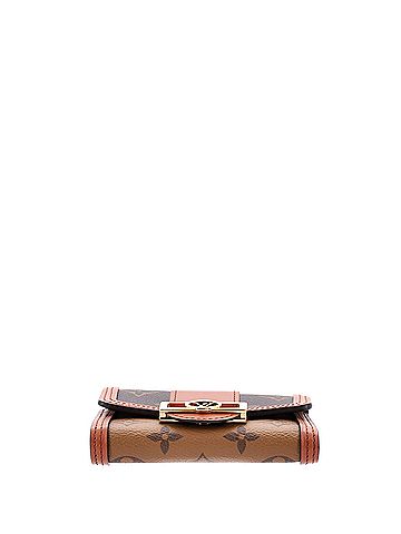 Louis Vuitton Dauphine Wallet Reverse Monogram Canvas Compact (view 2)