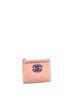 Chanel 100% Leather Pink Bicolor CC Zip Around Card Holder Quilt Caviar One size - photo 3