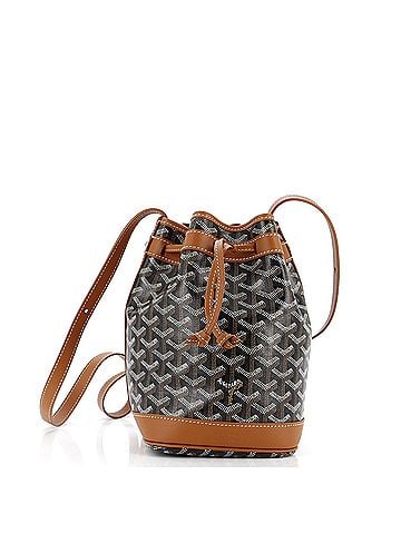 Goyard Petit Flot Bucket Bag Coated Canvas PM (view 1)