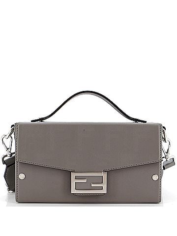 Fendi Baguette Soft Trunk Bag Zucca Leather (view 1)