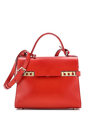 Delvaux Tempete Top Handle Bag Leather MM (view 1)