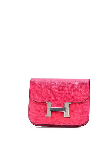 Hermès Constance Slim Wallet Epsom (view 1)