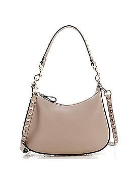 Valentino Garavani Rockstud Zip Hobo Bag Leather Small (view 1)