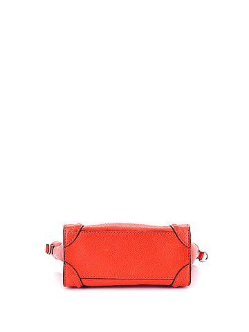 Céline Luggage Bag Grainy Leather Nano (view 2)