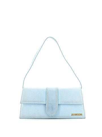 Jacquemus Le Bambino Flap Shoulder Bag Suede Long (view 1)