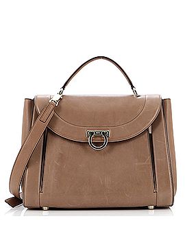 Salvatore Ferragamo Sofia Rainbow Saddle Bag Leather Medium (view 1)