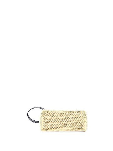 Loewe Paula's Ibiza Logo Convertible Tote Raffia Small (view 2)