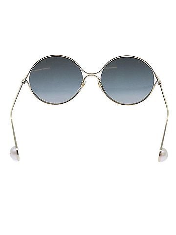 Gucci Gold Metal Glasses (view 2)