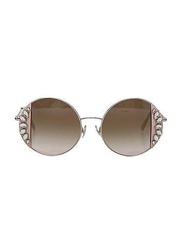 Miu Miu Pink Metal Glasses (view 1)