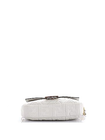 Fendi Baguette NM Bag Zucca Embossed Leather Medium (view 2)
