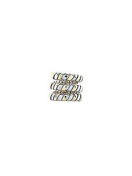 Bvlgari Tubogas Double Ring 18K Yellow Gold and 18K White Gold (view 1)
