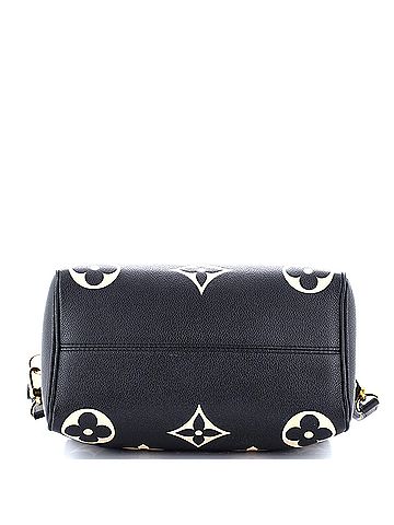 Louis Vuitton Speedy Bandouliere Bag Bicolor Monogram Empreinte Giant 25 (view 2)