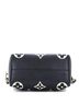 Louis Vuitton 100% Leather Black Speedy Bandouliere Bag Bicolor Monogram Empreinte Giant 25 One size - photo 2