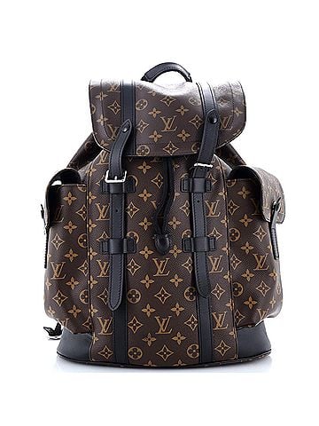 Louis Vuitton Christopher Backpack Macassar Monogram Canvas MM (view 1)