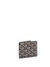 Goyard 100% Coatead Canvas Black Insert Victoire Card Case Wallet Coated Canvas One size - photo 3