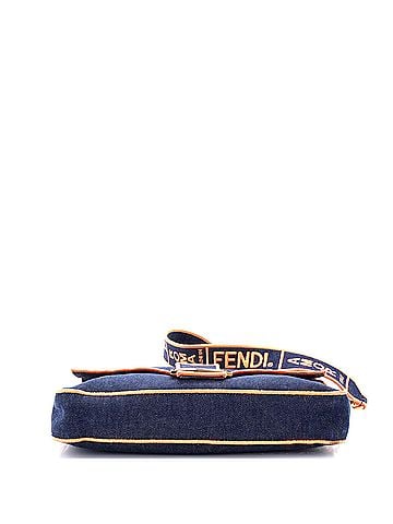 Fendi Baguette NM Bag Denim Large (view 2)