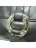Bvlgari 100% Leather Solid Black Black Leather Shopper Bag One size - photo 10