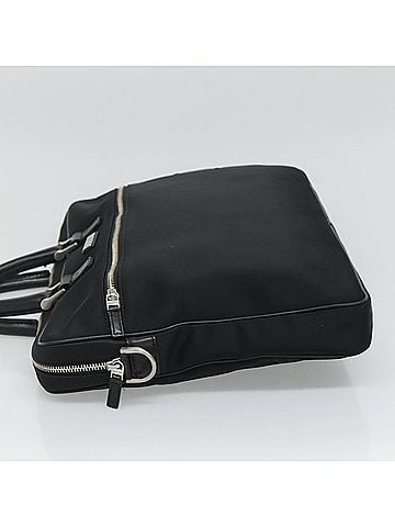 Burberry Nova Check Black Synthetic Briefcase Bag (view 2)