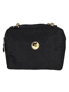 MCM Visetos Black Synthetic Shoulder Bag (view 1)