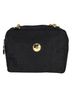 MCM 100% Synthetic Solid Black Visetos Black Synthetic Shoulder Bag One size - photo 1