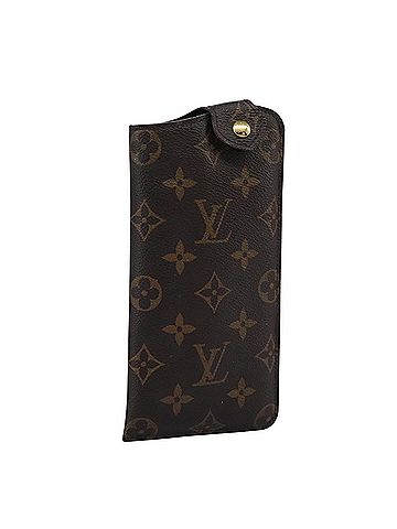 Louis Vuitton Etui À Lunettes Silver Canvas Wallet (view 1)