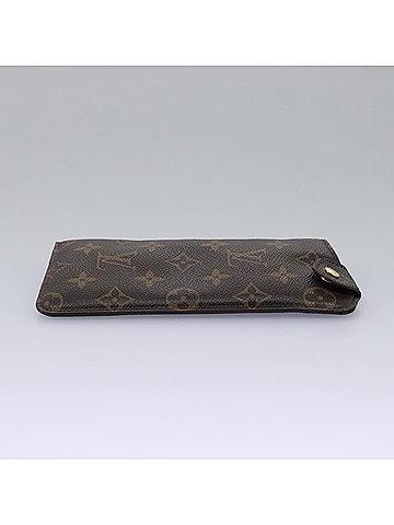 Louis Vuitton Etui À Lunettes Silver Canvas Wallet (view 2)