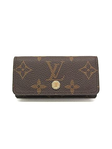Louis Vuitton Multiclés 4 Brown Canvas Wallet (view 1)