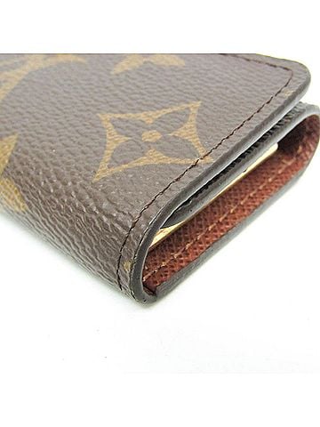 Louis Vuitton Multiclés 4 Brown Canvas Wallet (view 2)