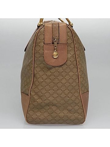 Céline Macadam Beige Canvas Travel Bag (view 2)