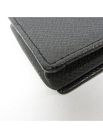 Louis Vuitton Porte Monnaie Boîte Black Leather Wallet (view 2)