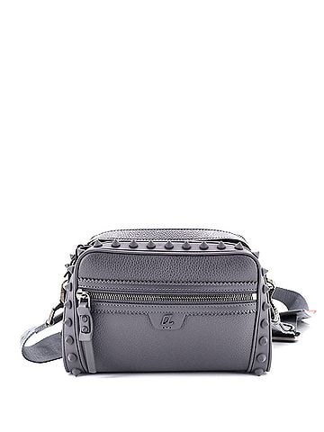 Christian Louboutin Loubitown Crossbody Bag Spiked Leather Medium (view 1)