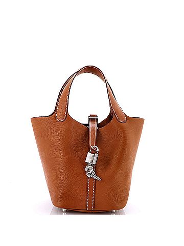 Hermès Picotin Lock Bag Barenia Faubourg PM (view 1)