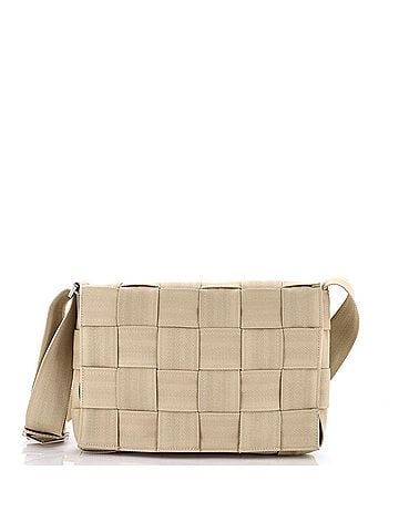 Bottega Veneta Cassette Crossbody Bag Maxi Intrecciato Fabric Large (view 1)