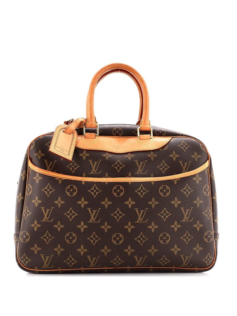 Louis Vuitton 100% Coatead Canvas Brown Deauville Handbag Monogram Canvas One size - photo 1