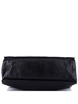 Saint Laurent Rive Gauche Shopper Tote Embossed Leather Large (view 2)