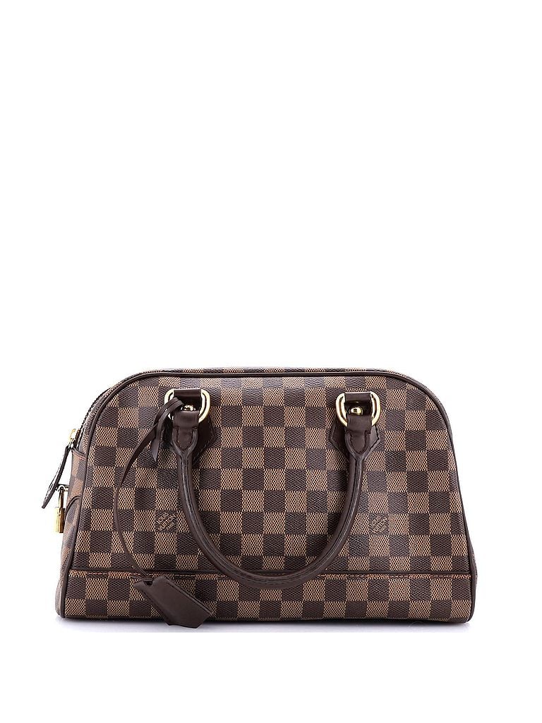 Louis Vuitton 100% Coatead Canvas Brown Duomo Boston Bag Damier One size - photo 1