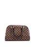 Louis Vuitton 100% Coatead Canvas Brown Duomo Boston Bag Damier One size - photo 4