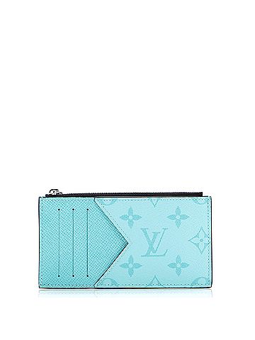 Louis Vuitton Coin Card Holder Monogram Taigarama (view 1)