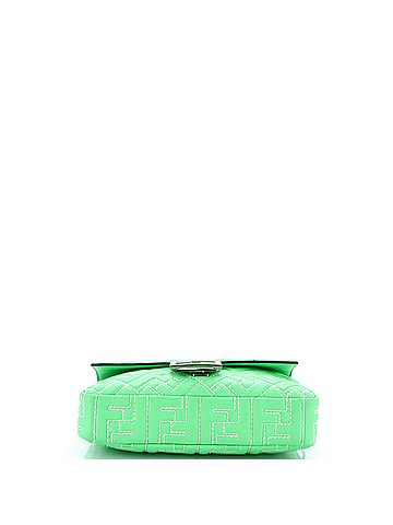 Fendi Baguette NM Bag Zucca Embossed Leather Medium (view 2)
