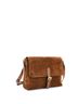 Tom Ford 100% Suede Brown Buckle Flap Messenger Bag Suede Medium One size - photo 3