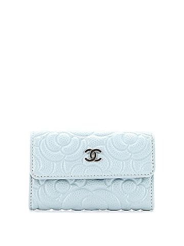 Chanel CC Flap Card Case Camellia Caviar (view 1)