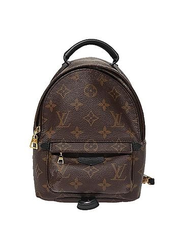 Louis Vuitton Palm Springs Mini Brown Canvas Backpack Bag (view 1)