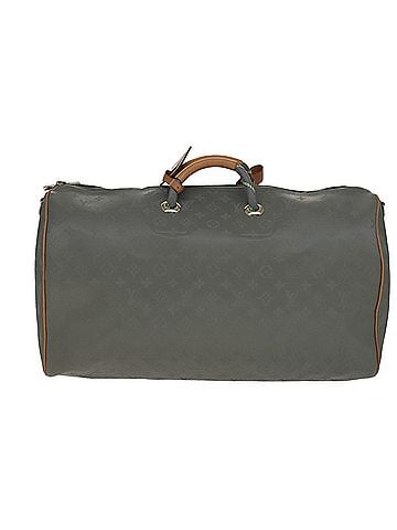 Louis Vuitton Silver Leather Travel Bag (view 1)