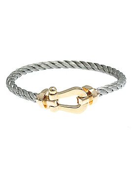 Fred Force 10 Silver Rose Gold Bracelet Jewelry (view 1)