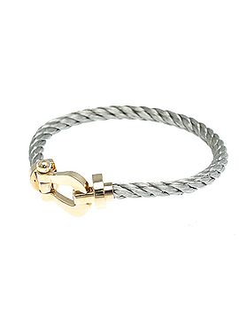 Fred Force 10 Silver Rose Gold Bracelet Jewelry (view 2)