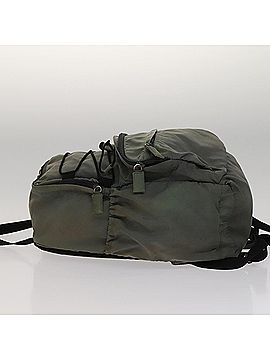 Prada Tessuto Khaki Synthetic Backpack Bag (view 2)