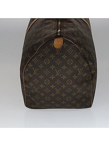 Louis Vuitton Keepall 60 Brown Canvas Travel Bag (view 2)