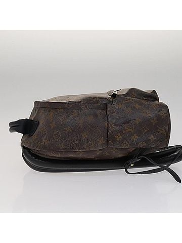 Louis Vuitton Palm Springs Mm Brown Canvas Backpack Bag (view 2)