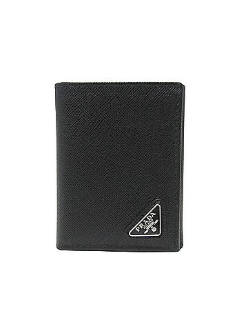 Prada Black Leather Wallet (view 1)
