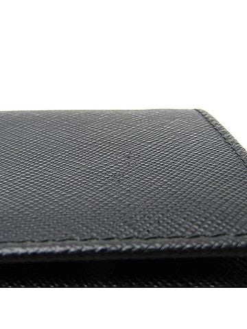 Prada Black Leather Wallet (view 2)